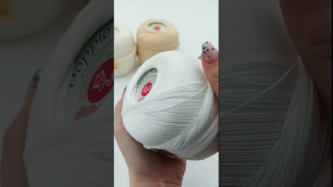 Doppio Retorto @adriafil_yarn#cotton #egyptian #italian #yarn #mercerisedcotton #yarntalk