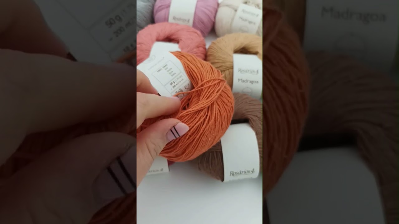 Rosarios4 Madragoa #yarn #silk #yarnreview #yarntube #crochet #knitting