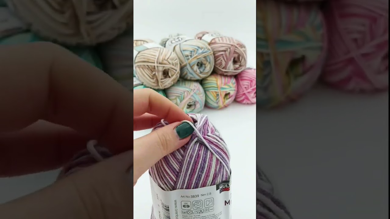 Madame #cotton #multicolor #yarn #yarntube #yarnlife #crochet #knitting #amigurumi #yarnlove #turkey