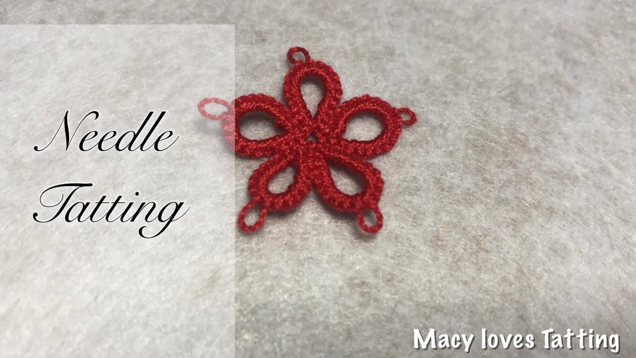 Needle Tatting Tutorial