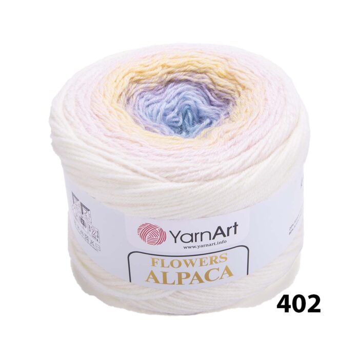 YARNART FLOWERS ALPACA 402