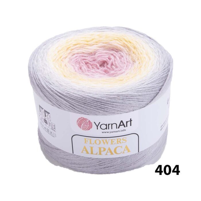 YARNART FLOWERS ALPACA 404