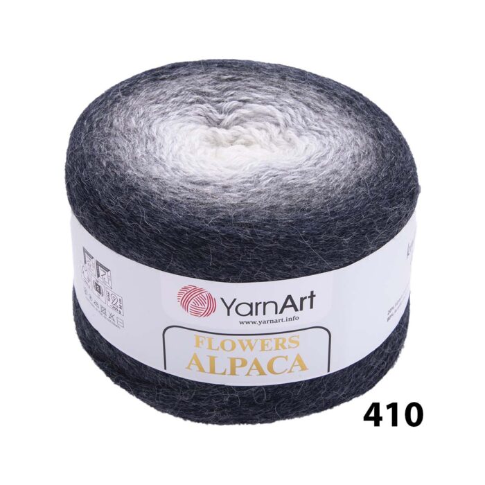 YARNART FLOWERS ALPACA 410