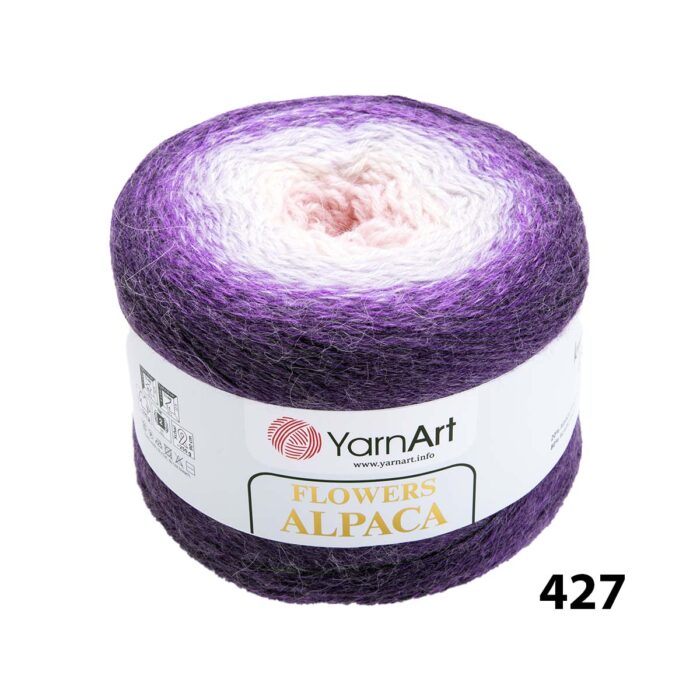 YARNART FLOWERS ALPACA 427