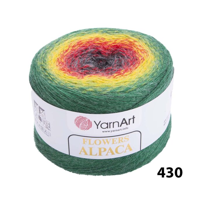 YARNART FLOWERS ALPACA 430