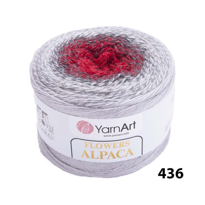 YARNART FLOWERS ALPACA 436