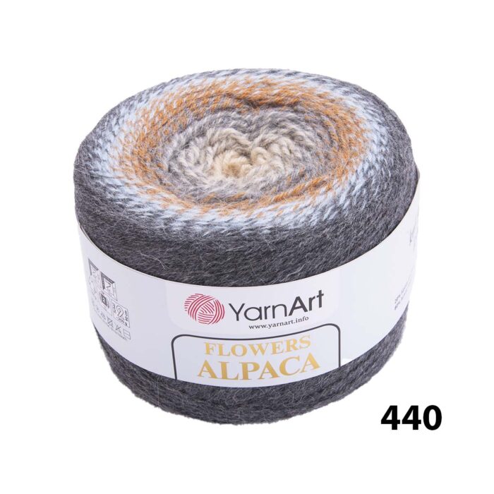 YARNART FLOWERS ALPACA 440
