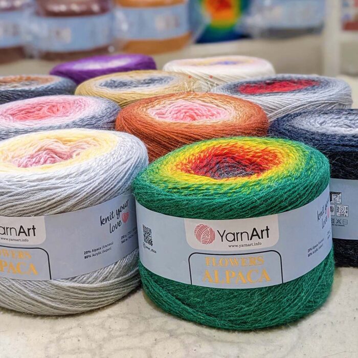 YarnArt Flowers Alpaca