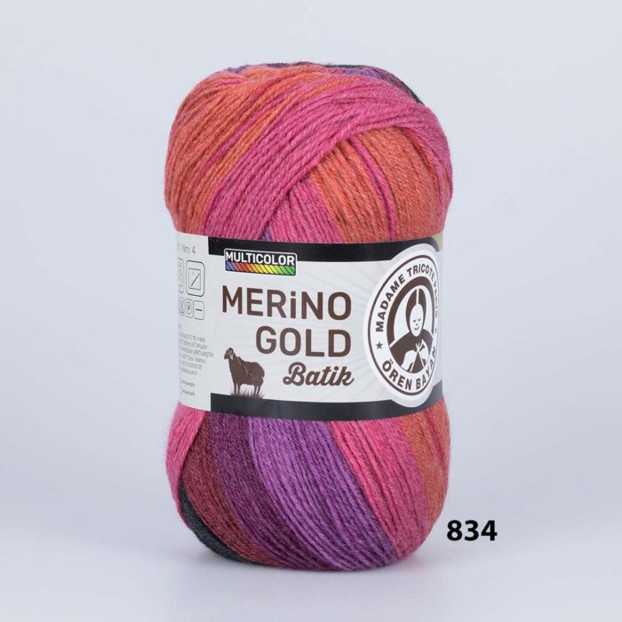Merino Gold Batik 834