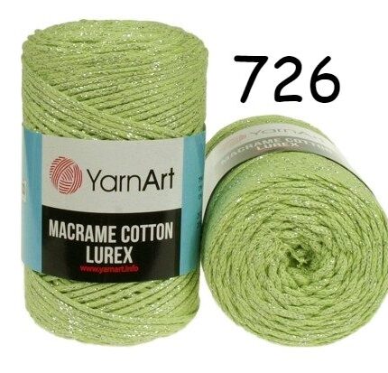 YarnArt Macrame Cotton Lurex 726
