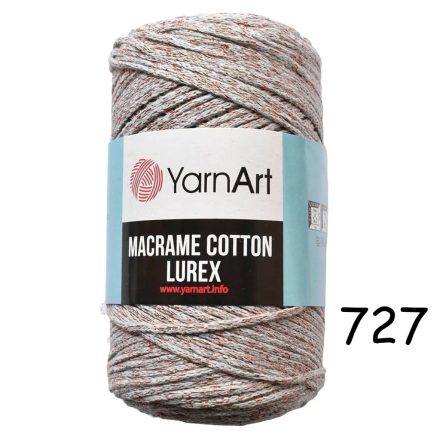 YarnArt Macrame Cotton Lurex 727