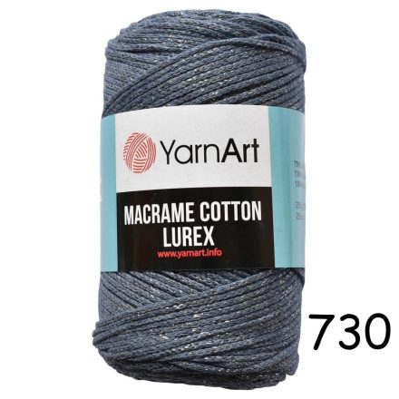 YarnArt Macrame Cotton Lurex 730