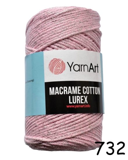 YarnArt Macrame Cotton Lurex 732