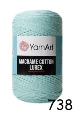 YarnArt Macrame Cotton Lurex 738
