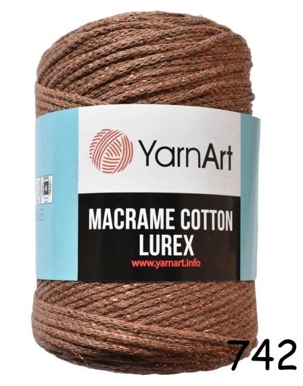 YarnArt Macrame Cotton Lurex 742