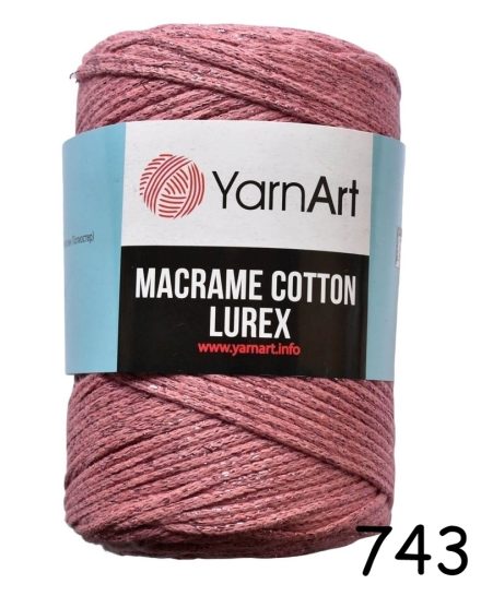 YarnArt Macrame Cotton Lurex 743