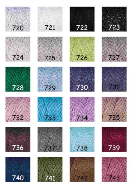 YarnArt Macrame Cotton Lurex
