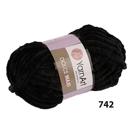 Yarnart Dolce Maxi 742 Black