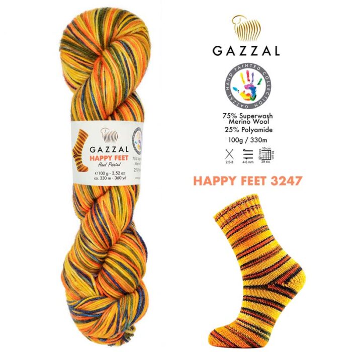Gazzal Happy Feet 3247