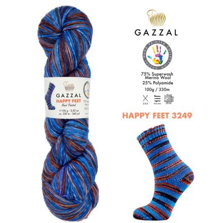 Gazzal Happy Feet 3249