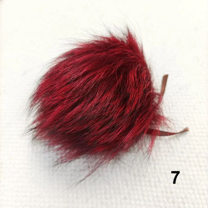 Natūralūs kailiniai bumbulai 4 - 12 cm - Image 8