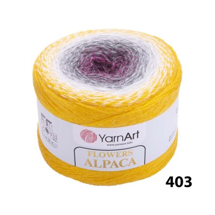 YARNART FLOWERS ALPACA 403