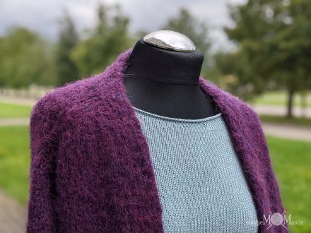 rankų darbo megztinis