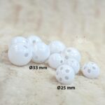 Barškučiai žaislų gamybai, kamuoliukai