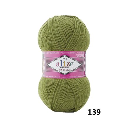 SUPERWASH COMFORT SOCKS_139_Avocado