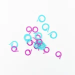 Spalvotų akių žymeklių rinkinys - žiedeliai (20vnt)