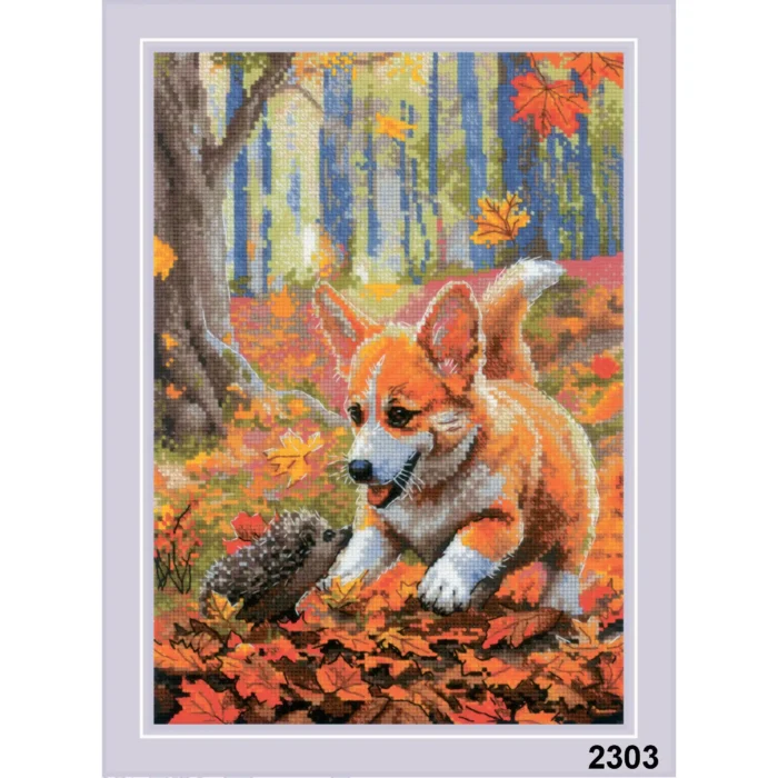 Siuvinėjimo rinkiniai "Šunų nuotykiai" - Image 5